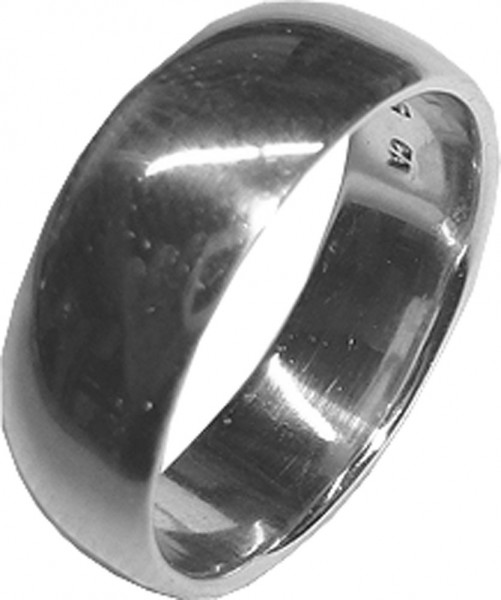 Ring aus Silber Sterlingsilber 925/-, ca. 6,4 mm breit und 1,8 mm stark. In Größen 16mm, 18 mm, 20 mm und 21 mm erhältlich. Schnäppchenpreis für Spitzenqualität aus dem Hause Abramowicz seit 1949, aus Stuttgart