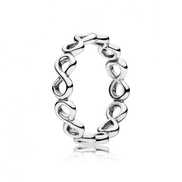 PANDORA Ringe 190994 Unendlichkeit Infinity Symbol Silber Sterlingsilber 925/-