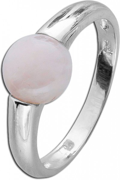 Rosa Edelstein Ring T-Y Silber 925 Rosenquarz Toyo-Yamamoto