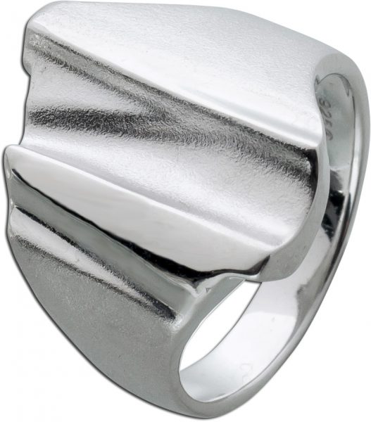 Silberring Ring Silber 925 designschmuck Nordisches Design, 17-20mm