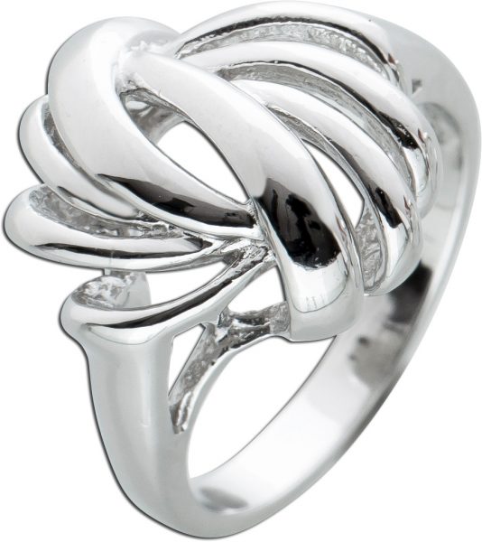 Verschlungener Ring Silber 925 Damen Schmuck