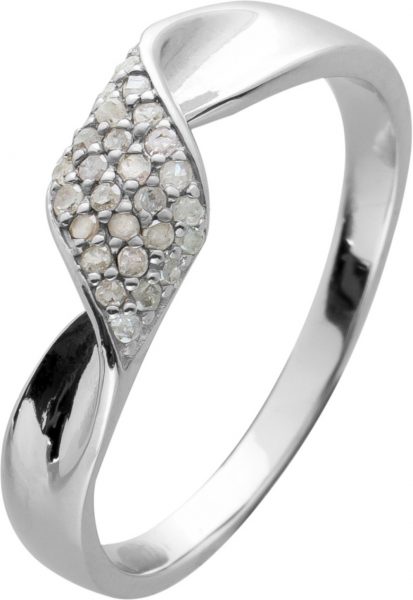 Diamant Ring Silber 925