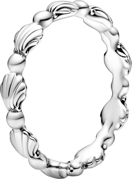 Pandora SALE Moments Ring Sommer Kollektion 2021 Stackable Beaded Seashell Band Muschel Design Silber 925 198943C00