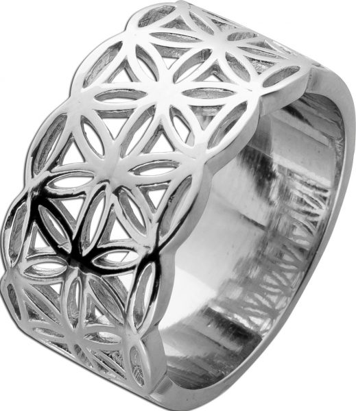 Ring Silber 925 Lebensblumen Design