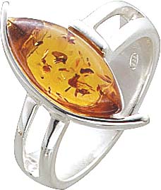 Ring mit echtem Bernstein aus echtem 925/- Silber Sterlingsilber mit nach unten verjüngenden Ringschiene, Ringkopfbreite ca. 21,5×16,9 mm, Breite ca .8,63 mm, Dicke ca. 7,16 mm rhodiniert  und hochglanzpoliert. Ringe in den Größen 16- 20mm lieferbar. Bern