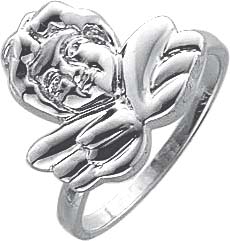 Ring aus echtem Silber Sterlingsilber 925/- mit einem Engelmotiv, in Gr. 17 mm und 20 mm erhältlich. Spitzenqualität zum Schnäppchenpreis aus dem Hause Abramowich, dem Juwelier Ihres Vertrauens seit 1949, aus Stuttgart, Rotebühlstr. 155