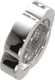 Ring aus Silber Sterlingsilber 925/-, hochglanzpoliert, ca. 5,4 mm breit, in Größen 16-20 mm erhältlich, passend für Ihre Sammelsysteme. Spitzenqualität zum Schnäppchenpreis aus dem Hause Abramowicz, dem Juwelier Ihres Vertrauens, seit 1949 in Stuttgart