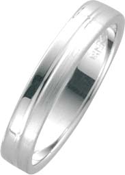 Trauring / Freundschaftsring in Silber Sterlingsilber 925/-, ca. 4,0 mm breit und 1,4 mm stark, in den Größen 16-22 mm erhältlich. Die Ringe sind auf Wunsch auch mit Gravur (inklusive).  Spitzenqualität zum Schnäppchenpreis aus dem Hause Abramowicz, dem J