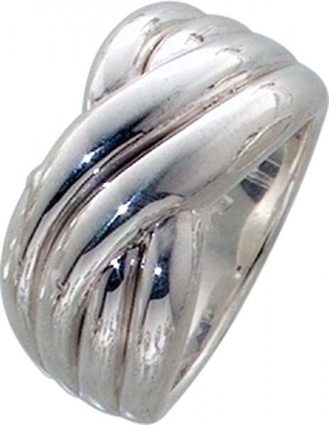 Ring in echtem Silber Sterlingsilber 925/- , poliert, Breite ca. 12 mm, Ringstärke 2 mm. In den Größen 16 – 20 mm erhältlich. Ein absoluter Hingucker – dies nur bei Ihrem Topjuwelier aus Stuttgart. Der Bestpreis von Deutschlands größtem und günstigstem Sc