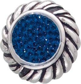 Silber-Ring. Wunderschöner Ring aus echtem Silber Sterlingsilber 925/- besetzt mit brillantfunkelnden blauen Kristallstrassteinen, rhodiniert und hochglanzpoliert  im absoluten Topdesign. Ringkopfbreite ca. 22 mm, Breite ca. 5,2 mm, Stärke ca. 1,6 mm. Ebe