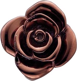 Silberring. Ring in Blumenform aus echtem Silber Sterlingsilber 925/- in IP bronzefarben vergoldet aus unserer aktuellen Chocolate Collection im exklusiven Design. In den Größen 16-20 mm erhältlich. Durchmesser ca. 23 mm, Breite ca. 4 mm, Stärke ca. 1,5 m