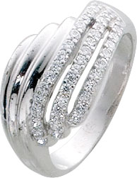Zauberhafter Ring aus echtem Silber Sterlingsilber 925/- besetzt mit funkelnden Diamanten. Durchmesser vom Ringkopf 11mm, Stärke der Ringschiene 1mm. Zum Schnäppchenpreis nur bei Abramowicz, der Juwelier Ihres Vertrauens aus Stuttgart. Besuchen Sie doch a